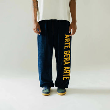 CALÇA PLUSH S/ COSTURA - CRIADOS PARA CRIAR (AZUL)