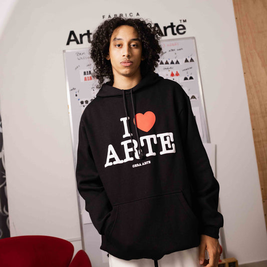 MOLETOM CANGURU - I LOVE ARTE