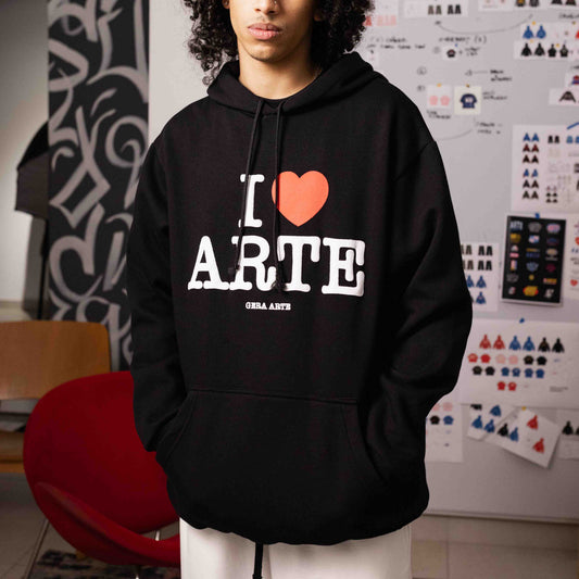 MOLETOM CANGURU - I LOVE ARTE