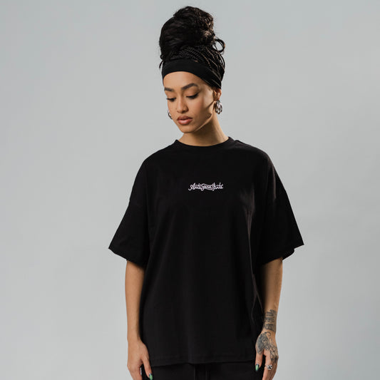 CAMISETA OVER BOXY - HANDMADE LOGO