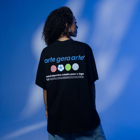 CAMISETA COLLEGE - GAMES