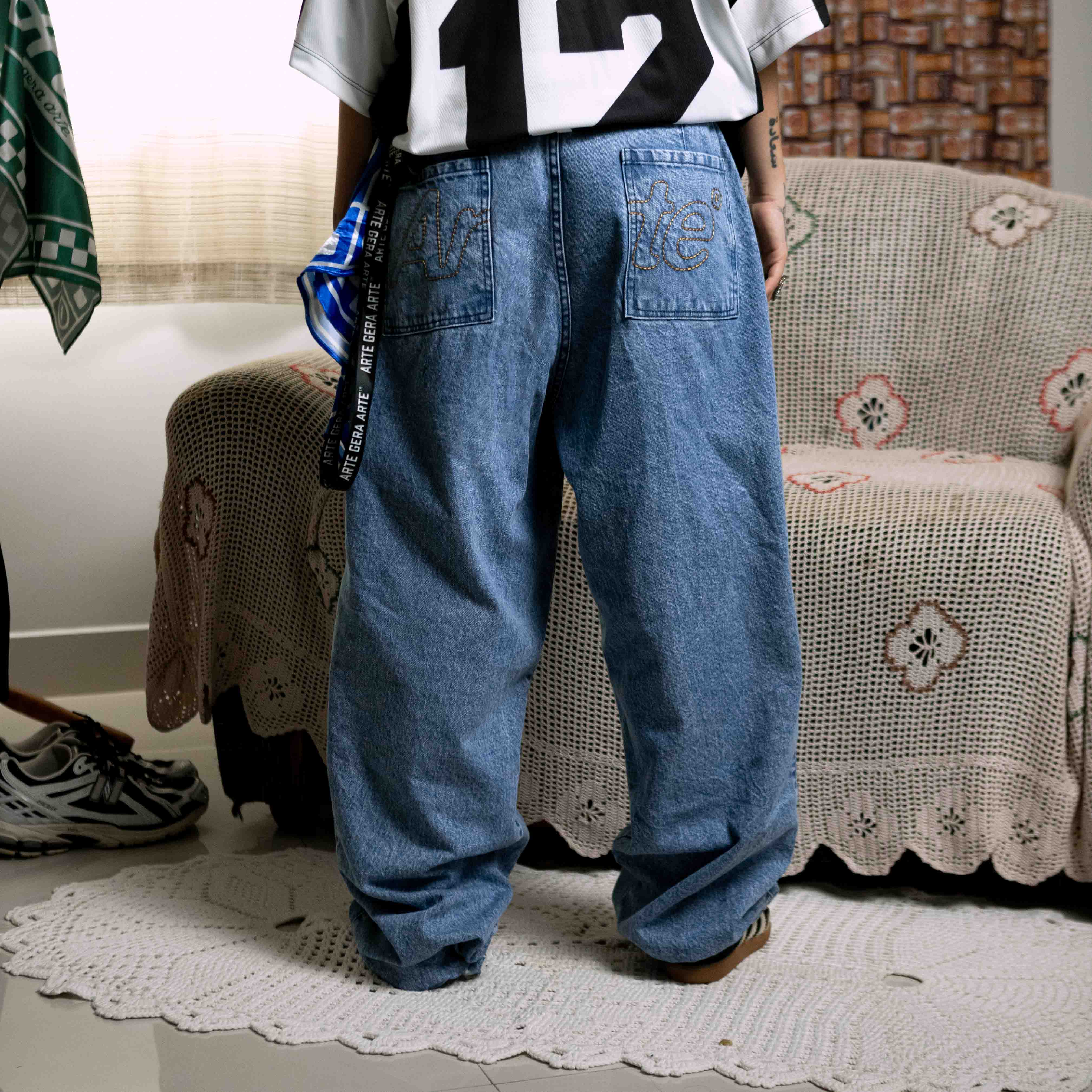 CALÇA JEANS - AGA – Arte Gera Arte