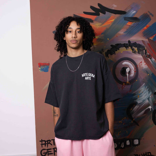 CAMISETA OVER BOXY - SPORT LOGO